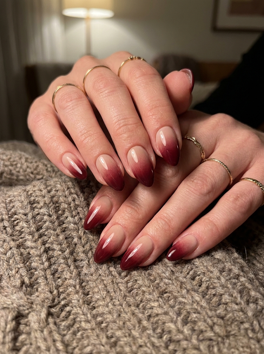Soft White Micro French Nails